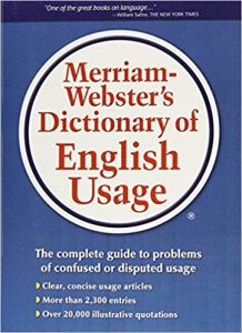 Merriam-Webster's Dictionary of English Usage